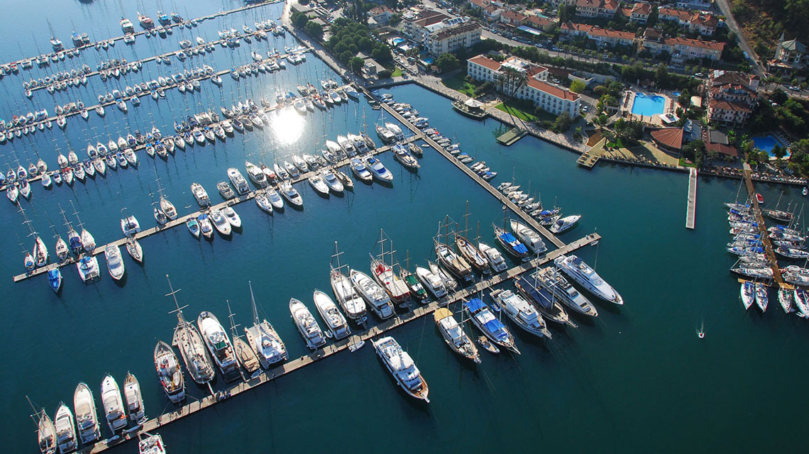 yacht marina turkey